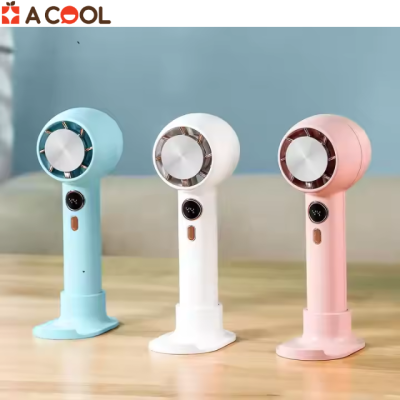 Quạt điều hòa cầm tay nén lạnh - Quạt cầm tay mini thông minh - Hồng