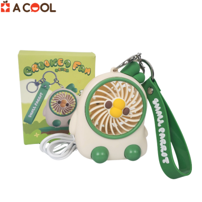 Quạt cầm tay mini tích điện hình con Vẹt